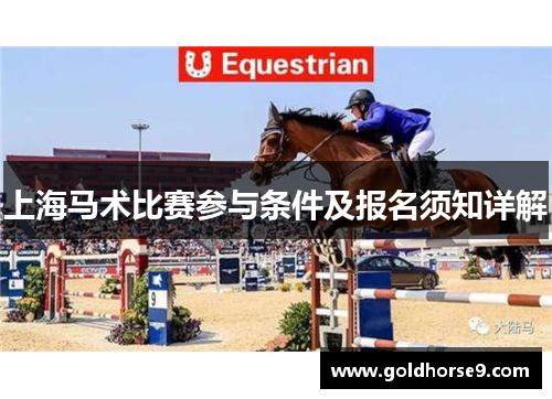 上海马术比赛参与条件及报名须知详解
